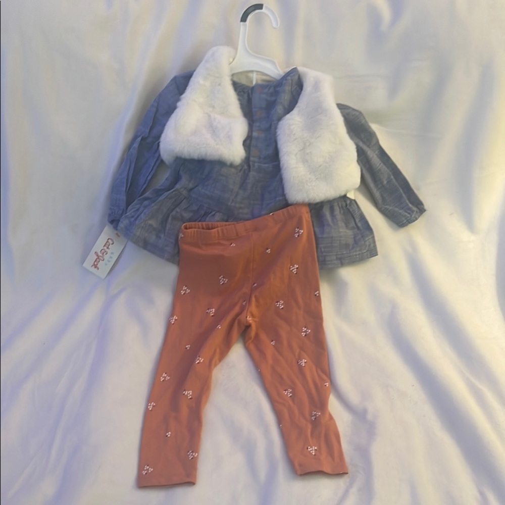 NWT Cat & Jack 3 Piece set